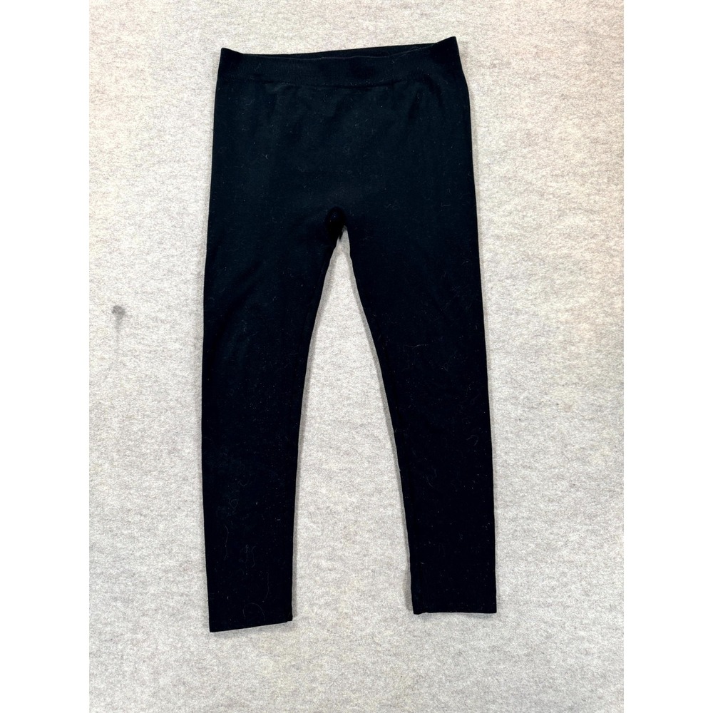 West Loop Cropped Leggings Womens L/XL Black Mid Rise Workout Running Yoga